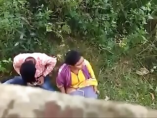 Indian couple caught upstairs hidden camera